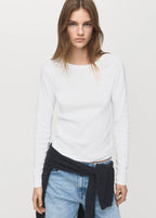 T-Shirt Coton Manches Longues