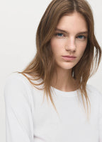 T-Shirt Coton Manches Longues