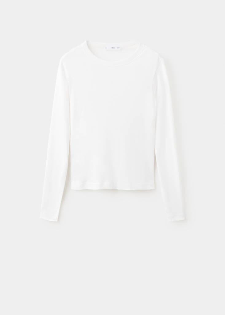T-Shirt Coton Manches Longues