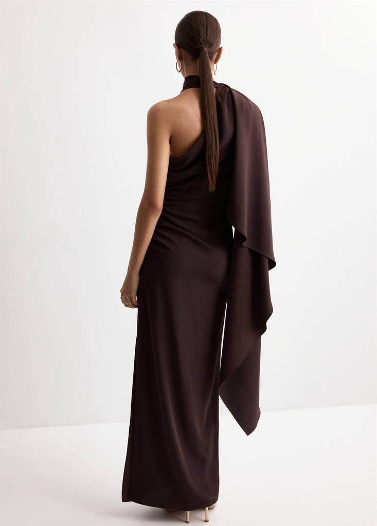 Robe Asymétrique Foulard