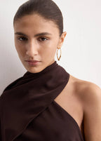 Robe Asymétrique Foulard