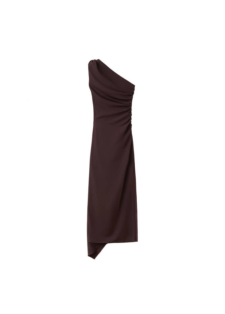 Robe Asymétrique Foulard