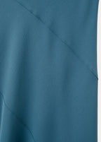 Robe Longue À Col Drapé