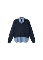 Pull-Over Chemise Combiné