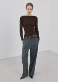 Pull Maille Col Bateau