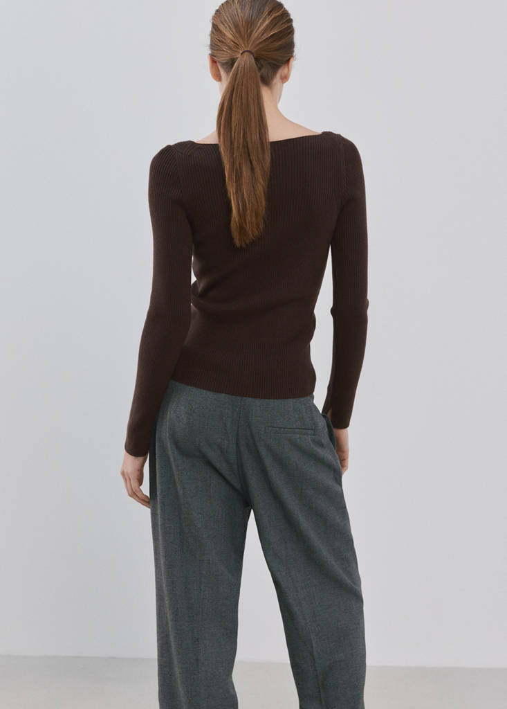 Pull Maille Col Bateau