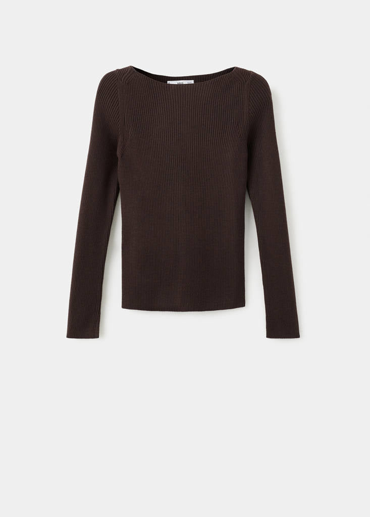 Pull Maille Col Bateau