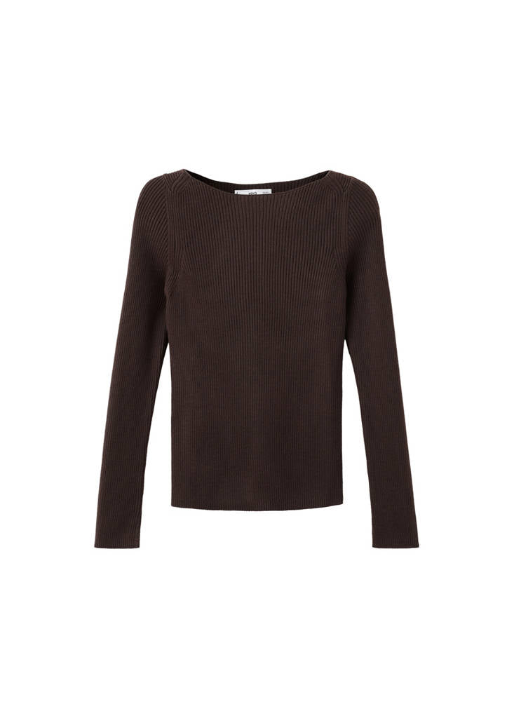 Pull Maille Col Bateau