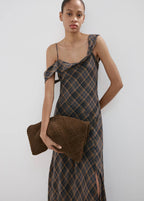 Robe Asymétrique Carreaux