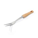 Meat Fork - Wooden Handle - Stainless Steel