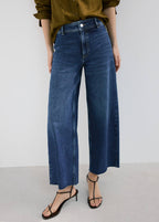 Jean Style Jupe-Culotte Catherin Taille Haute