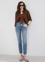 Jeans Newmom Comfort a Vita Alta
