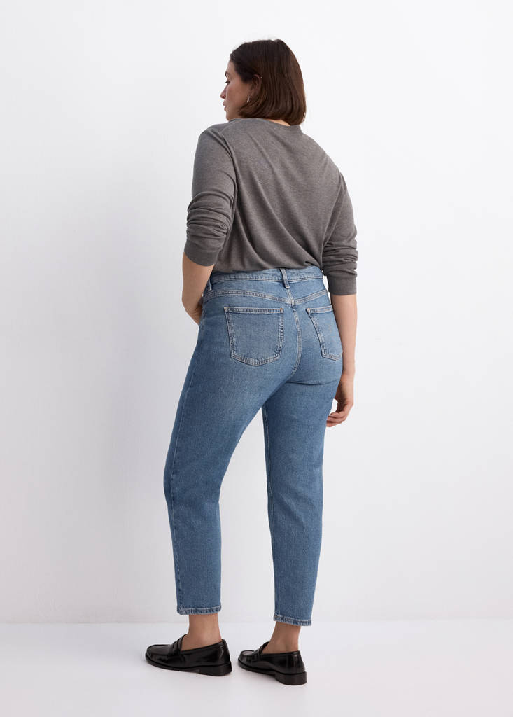 Jeans Newmom Comfort a Vita Alta