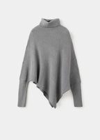 Pull Asymétrique Col Roulé