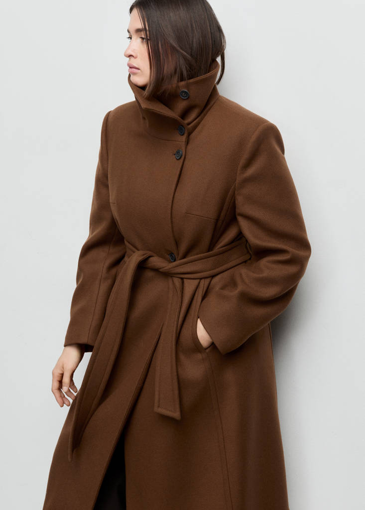 Manteau Laine Manteco Ceinture