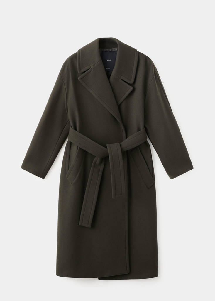 Manteau Laine Manteco Ceinture
