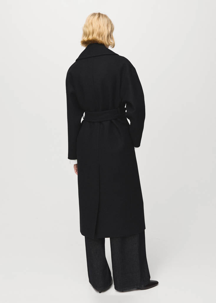Manteau Laine Manteco Ceinture