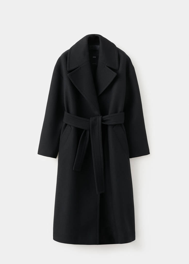 Manteau Laine Manteco Ceinture