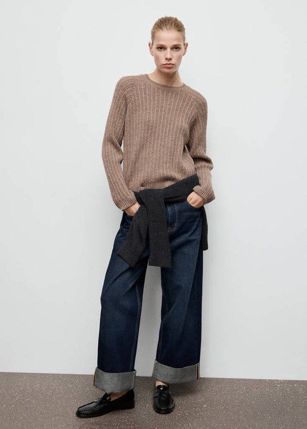 Openwork Knit Jumper