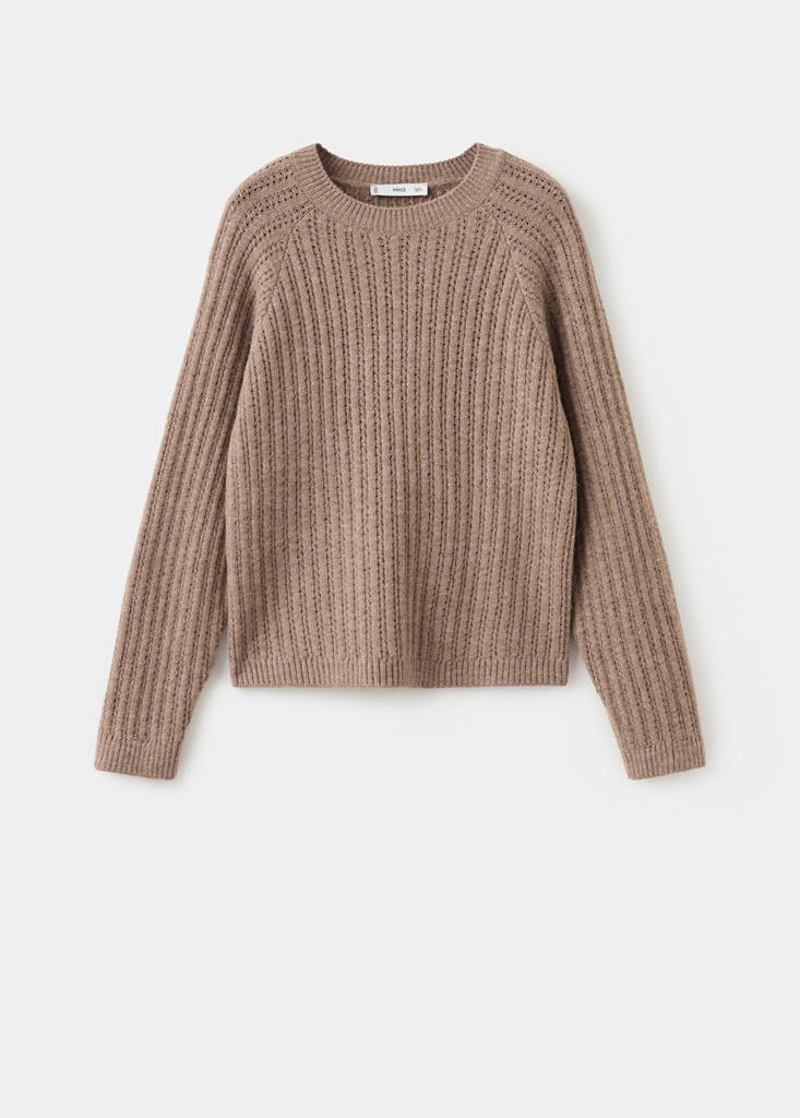 Pull En Maille Ajourée