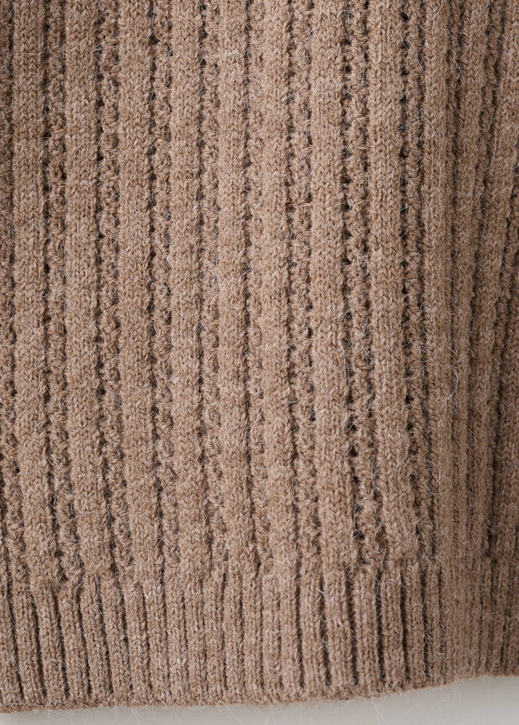Pull En Maille Ajourée