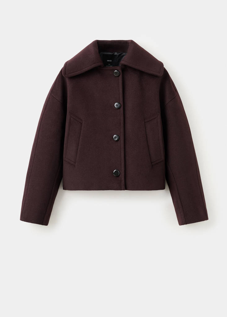 Veste Laine Col Classique