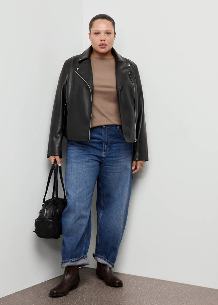 Jean Barrel Taille Haute