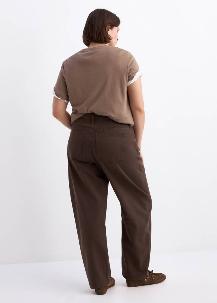 Jean Barrel Taille Haute