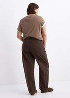 Jean Barrel Taille Haute