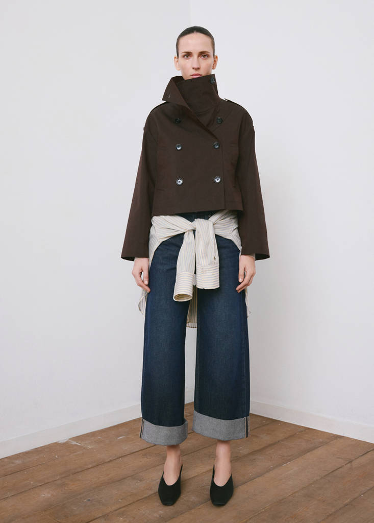 Jean Large À Revers