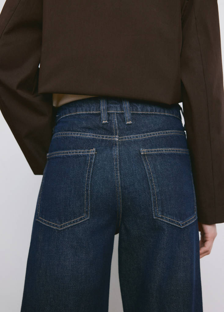 Jean Large À Revers