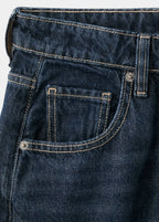 Jean Large À Revers
