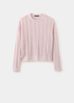 Pull En Maille Ajourée