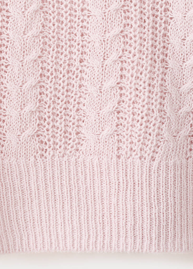 Pull En Maille Ajourée