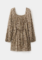 Robe Fluide En Imprimé Animal