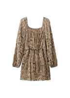 Robe Fluide En Imprimé Animal