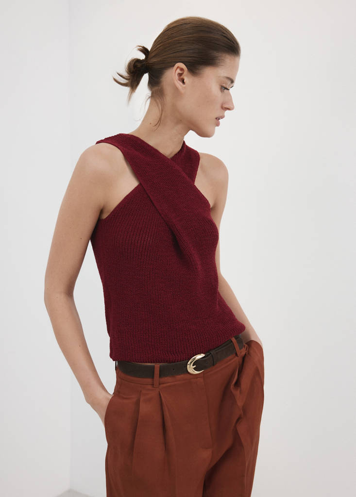 Top Maille Croisé