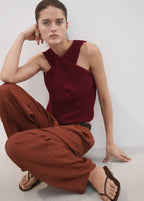 Top Maille Croisé