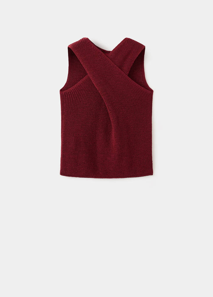 Top Maille Croisé
