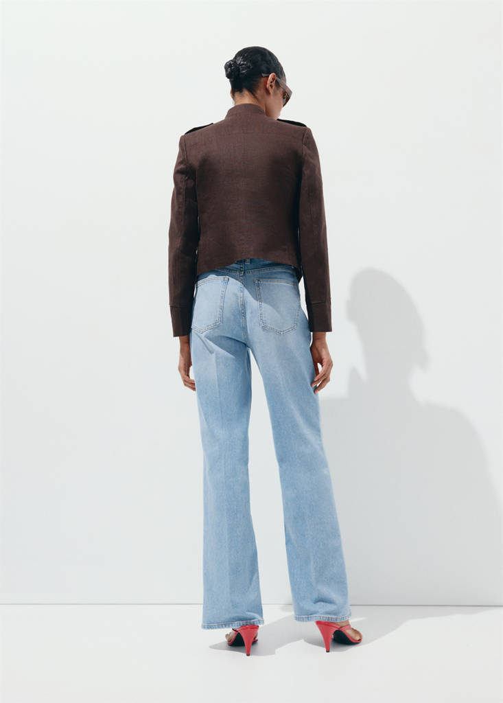 Jean Large Taille Normale Avec Poches