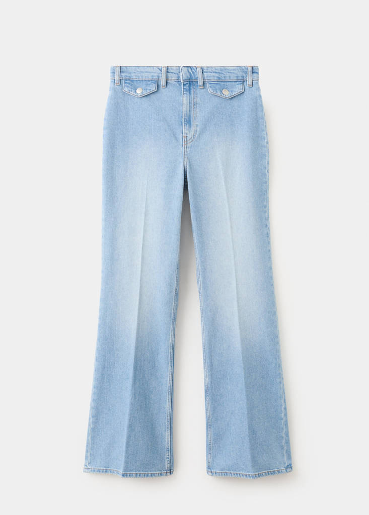 Jean Large Taille Normale Avec Poches