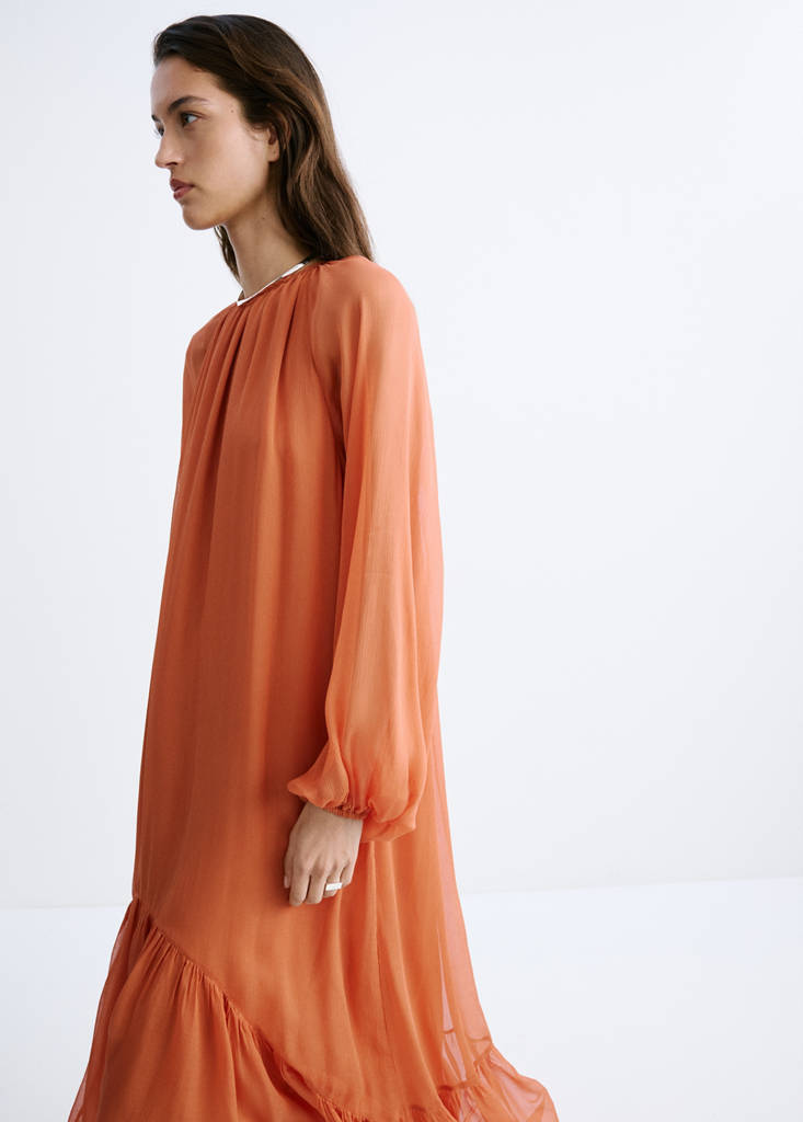 Robe Fluide Volants