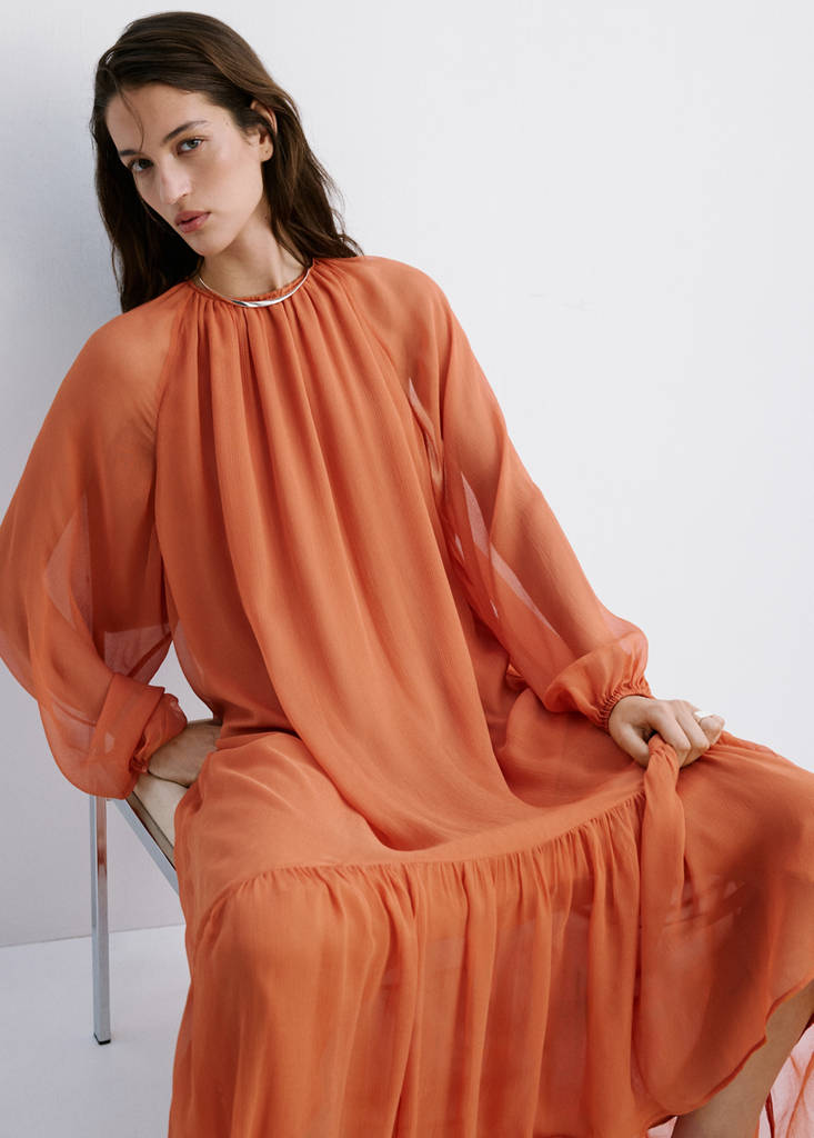 Robe Fluide Volants
