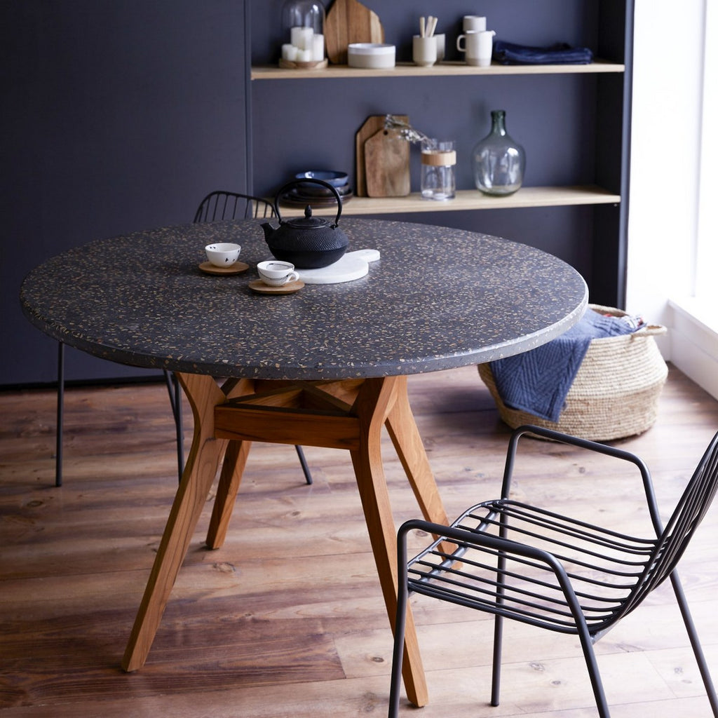 Juno - Table 6 Pers. - Teck - Naturel