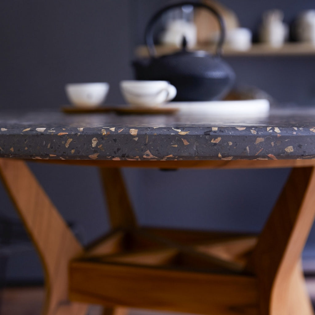 Juno - Table 6 Pers. - Teck - Naturel