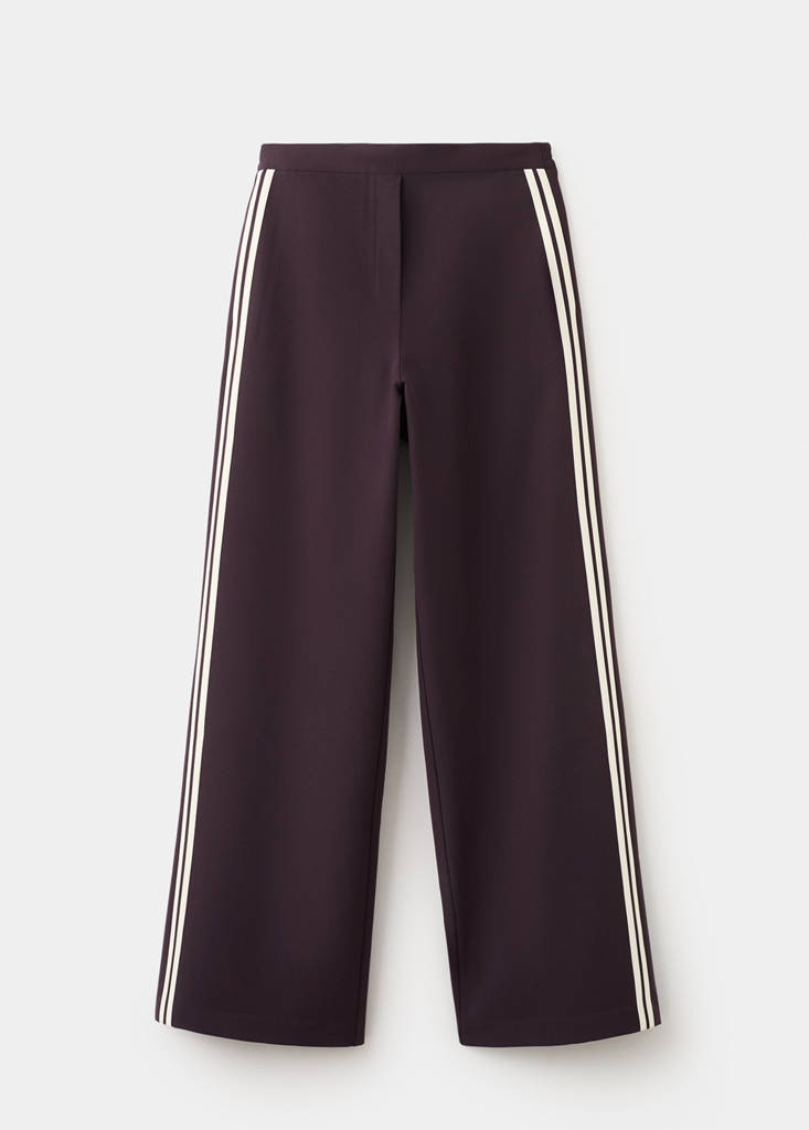 Pantalon Combiné Rayures