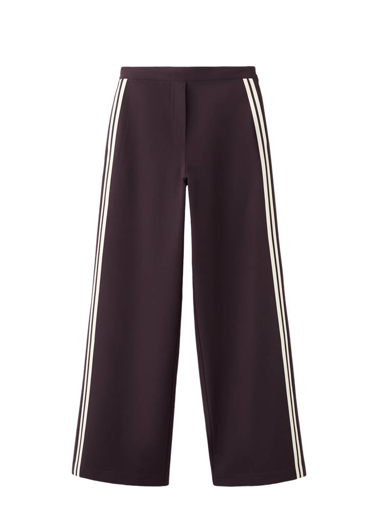 Pantalon Combiné Rayures