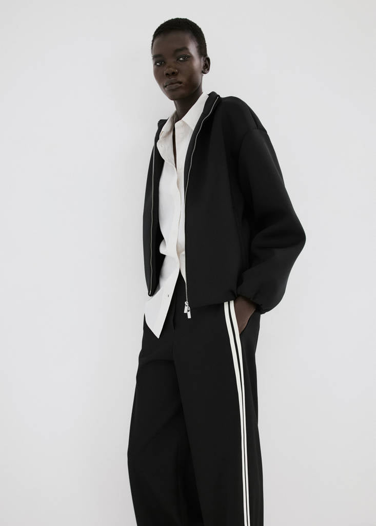 Pantalon Combiné Rayures