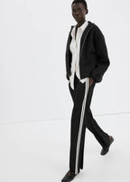 Pantalon Combiné Rayures