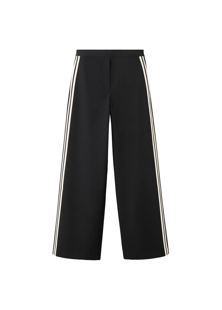 Pantalon Combiné Rayures